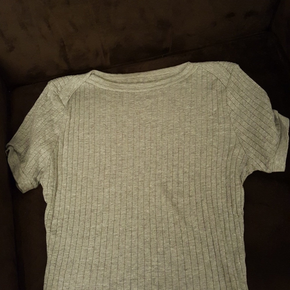 Three dots Ribbed Top